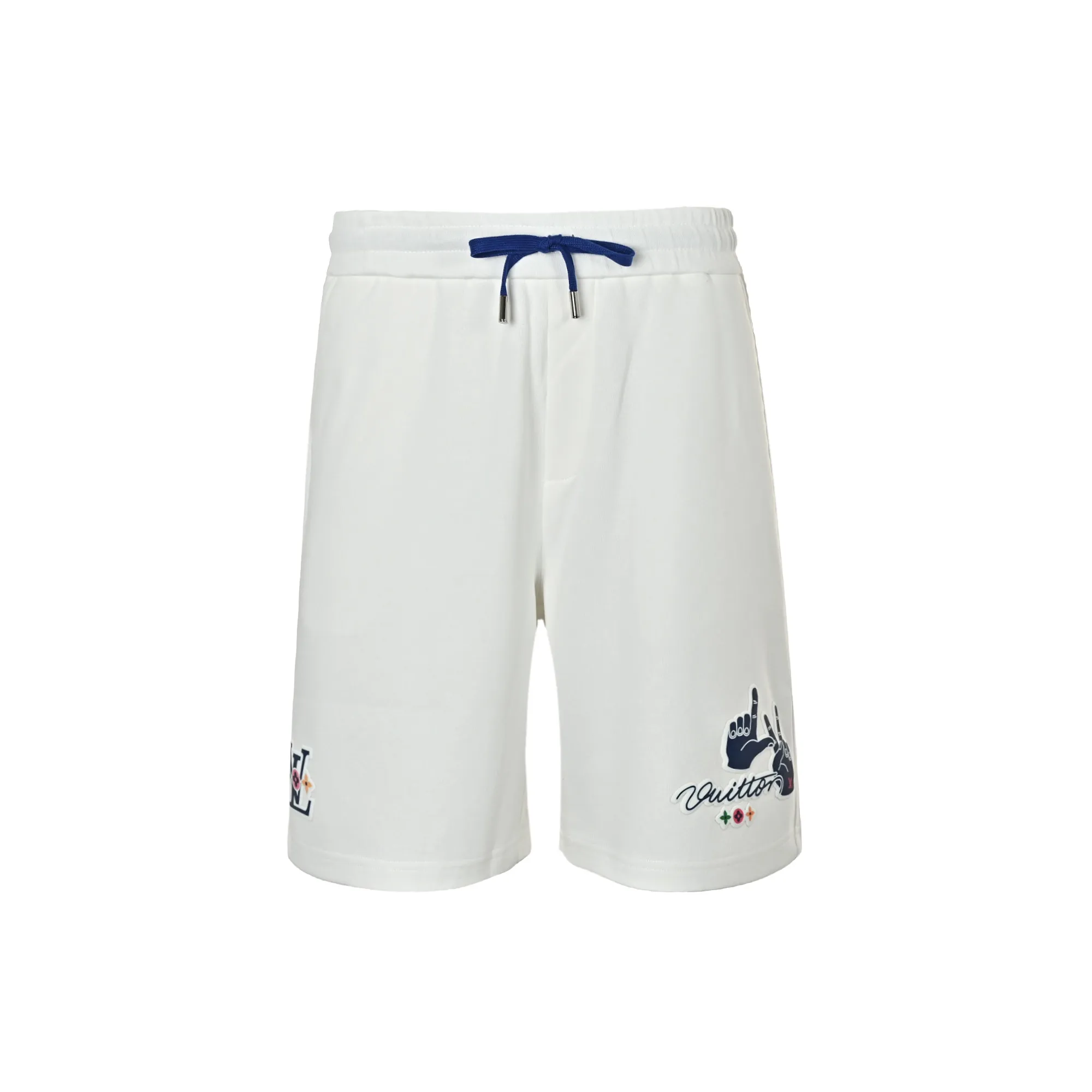 Louis Vuitton/Louis Vuitton 26ss LV gesture letter print shorts